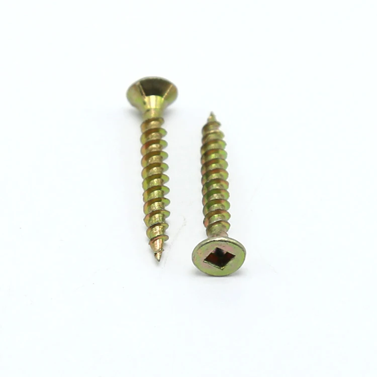 
CSK countersunk square drive wood screw 