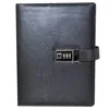 leather diary with code lock / personal lock diary