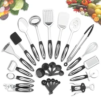 

25 Pcs Kitchen Accessories Stainless Steel Utensil Set