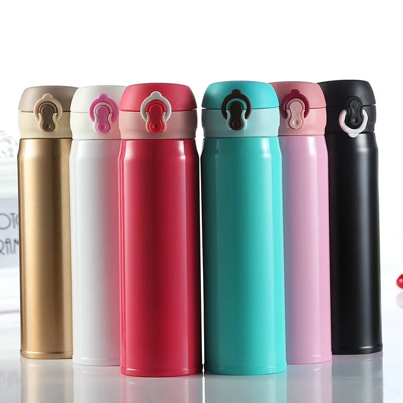 

Factory Cheap Wholesale Blank Thermos Custom LOGO Vacuum Cup, White, black, red, gold, blue, pink, wine red