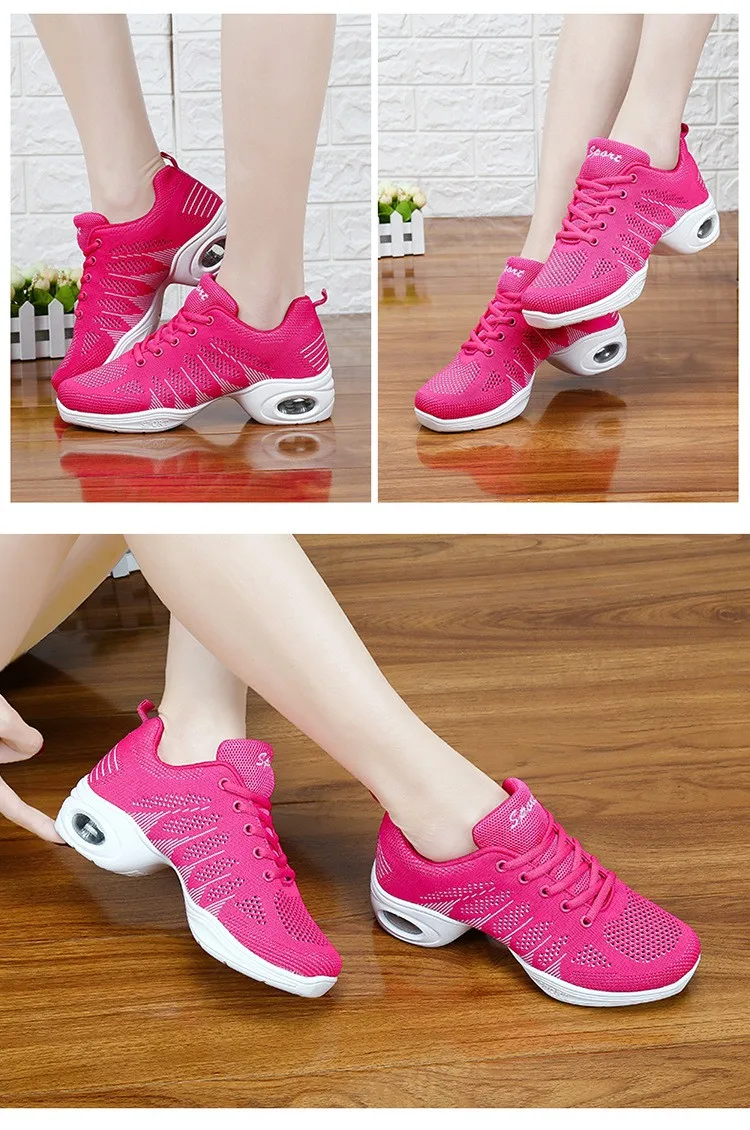 pink dance sneakers