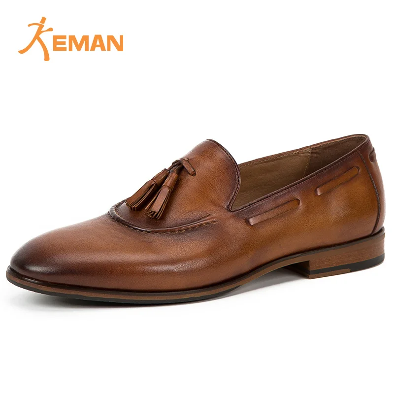 

Guangzhou factory customized handmade luxury pure men dress leather shoes, Any color