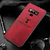 For Samsung Galaxy Note 9 Case Classic Fabric Cloth Soft Silicone Frame Back Cover For Galaxy Note 9 Note9 Phone Cases