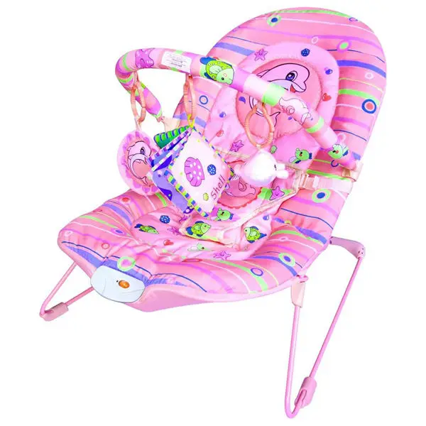 pink bouncy chair