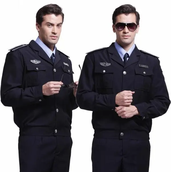xhy123 high quality sales security guard uniforms
