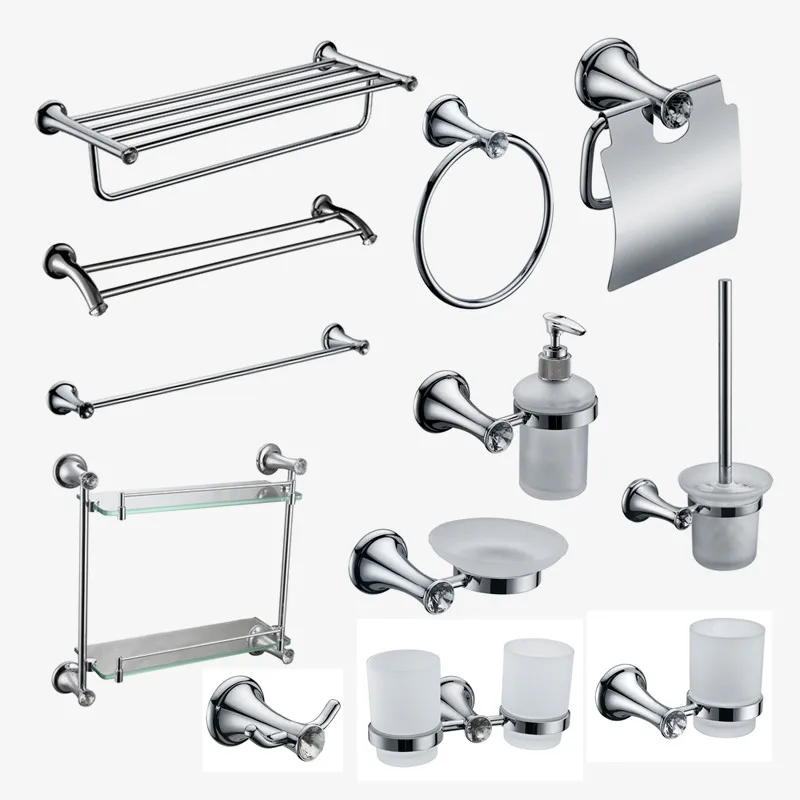 

Bathroom Product Shower Accessories Set Stainless Steel, Chrome