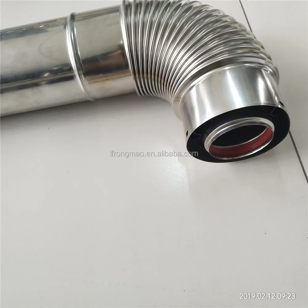 100/75mm Stainless Steel 201 Flue Kit For Gas Water Heater Buy