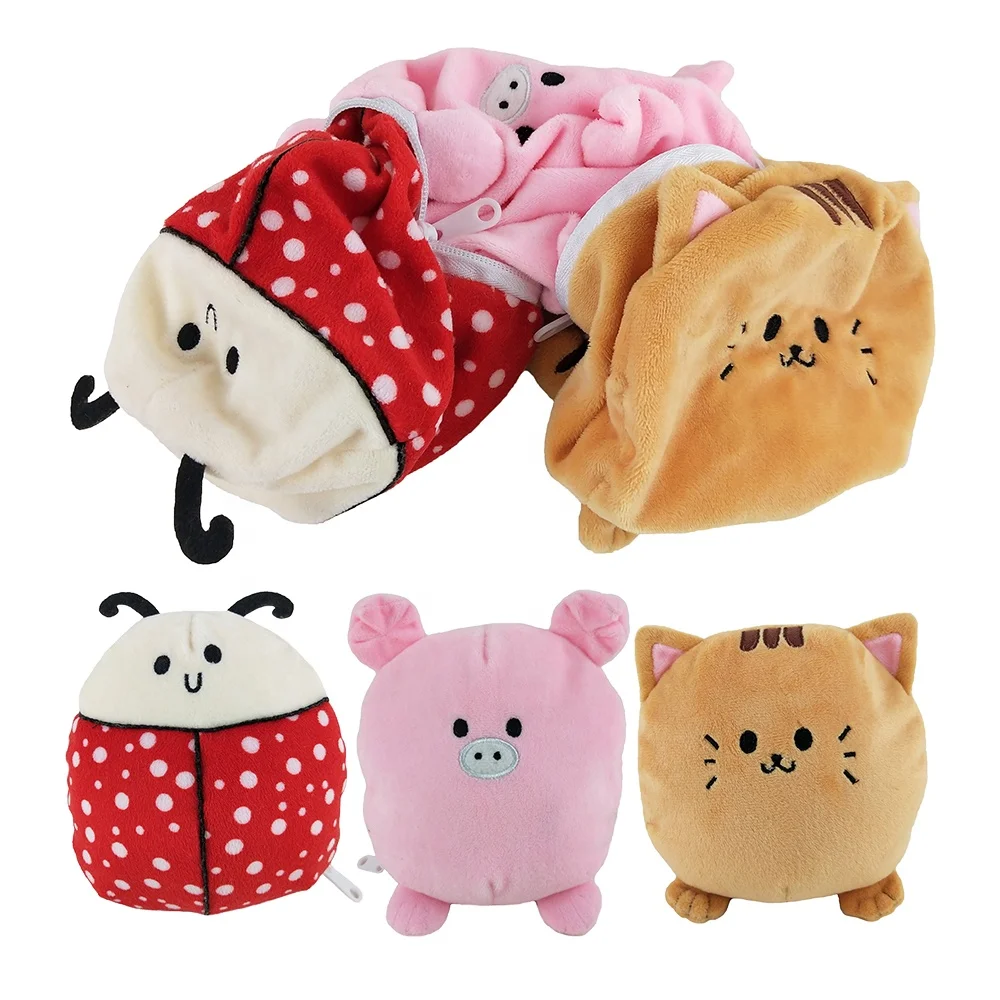 reversible plush toy