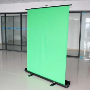 Portable Chroma Key Screen Video Production