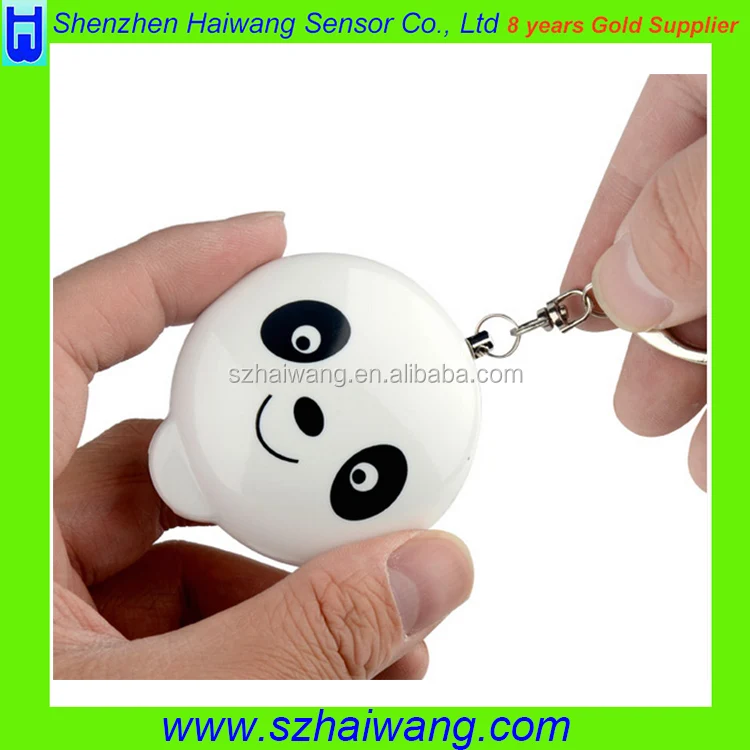 
ABS 125dB Electronic Personal Protection Alarm for Ladies 