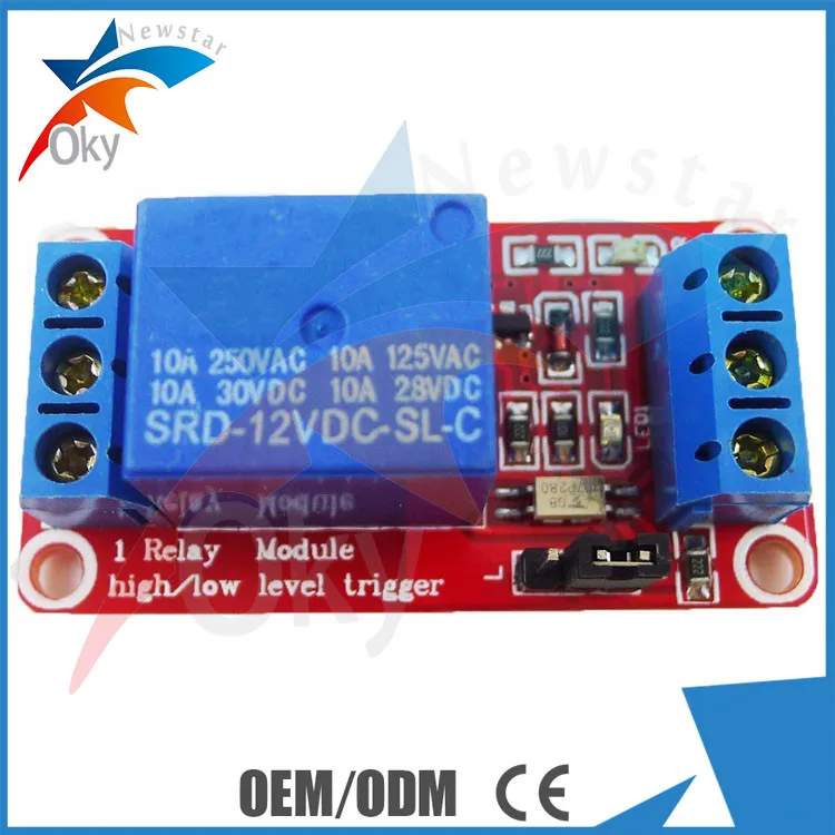 Optocoupler 5v /12v /24v High And Low Level 1 Channel Relay Module