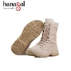 World peace keeping force breathable tan army combat boots in stock from Chinese supplier