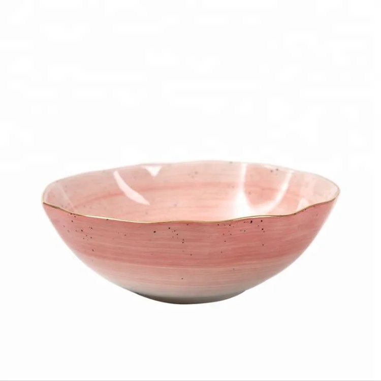 

Best selling high quality ceramic colorful creative soup bowl