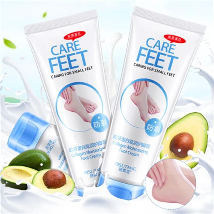 80g Collagen Feet Cream Effectively Exfoliating Whitening Heel Foot
