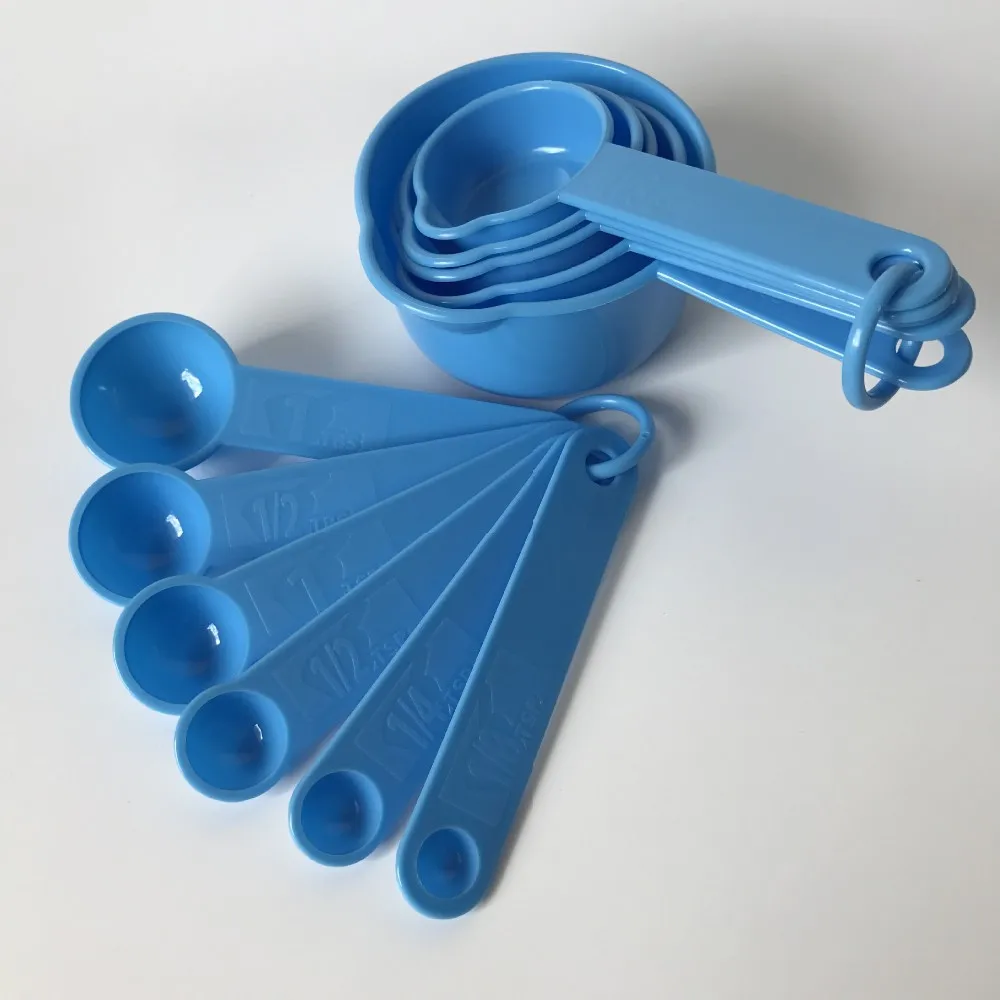 Wholesale Coffee Measure Spoon Set Plastic Measuring Cup 11 Piece Sets