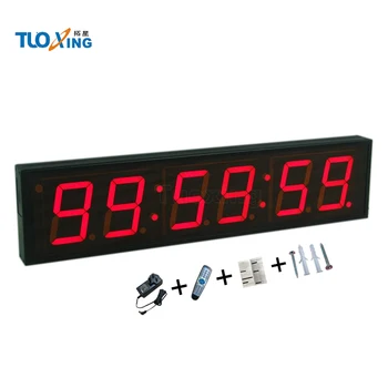 digital wall stopwatch