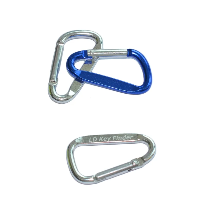 Bulk In Stock Mini Outdoor Camping Carabiner Keychain Hook Custom D