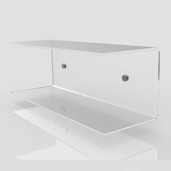 Clear Acrylic Wall Mounted Display Shelf Storage Cube Buy Wall