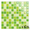 Green Mosaic Tiles Lime Green Backsplash Mosaic Self Adhesive Glass Cube 3d Mosaic Tiles New Designs