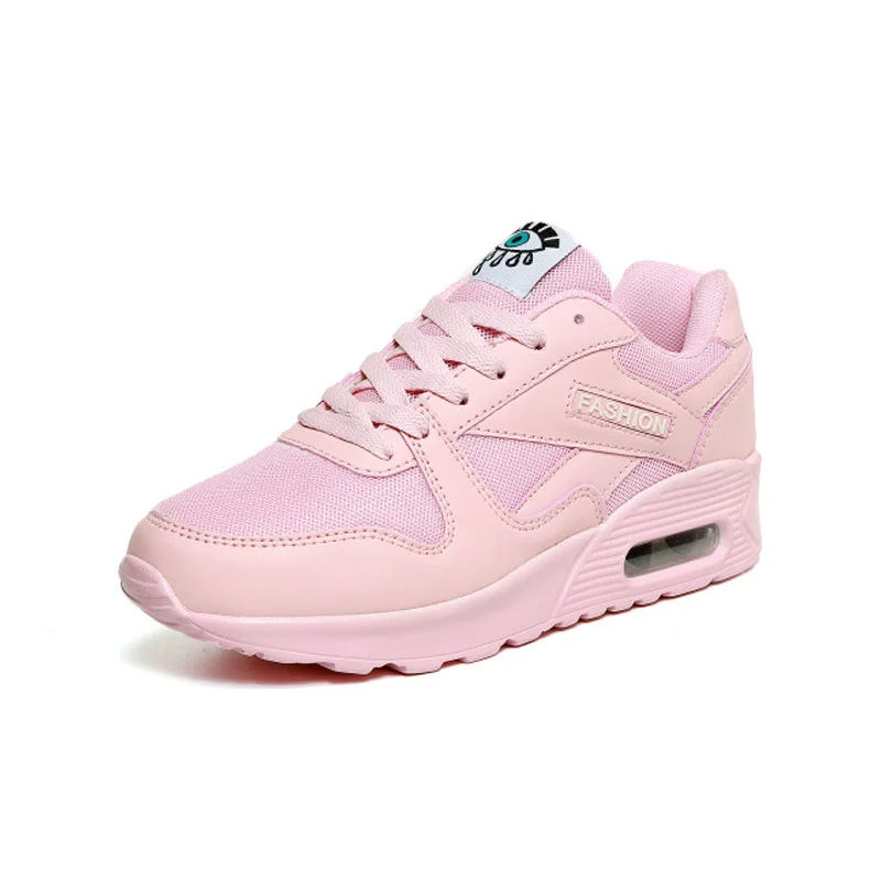 

Sepatu Lari White Shoes Breathable Running Air Cushion Sport Shoes Women Running