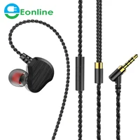 

Dual Drive Stereo Wired In-ear Earbuds Bass Earphones For IPhone 3.5mm With Mic