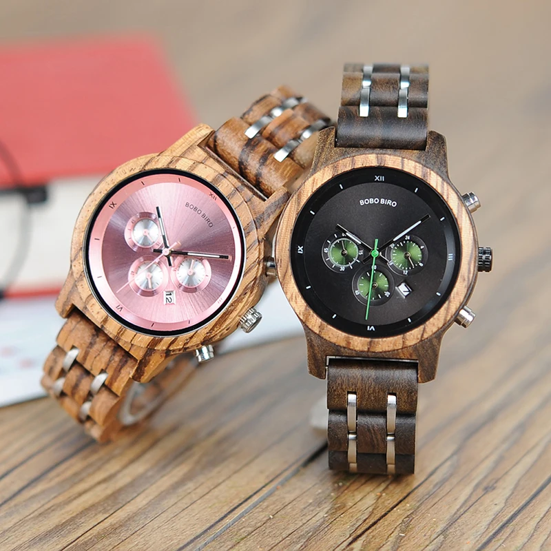 Bobo Bird Wood Watch Wooden Band Newest Brand Design Luxury Green Crystal Face Mens Quartz Watches In Wooden Box Buy Mens Quartz Watches Wooden Band Watch Bobo Bird Watch Product On Alibaba Com