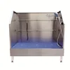 OEM Environmentally Friendly Fixed Dog Stainless Steel Pet Bathtub
