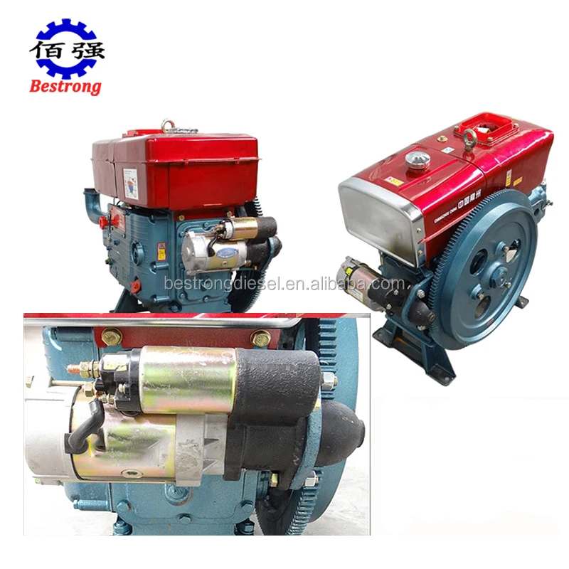 Zs1110 Zs1115 Single Cylinder Diesel Engine Modification Electric Start