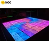 Wedding sensitive interactive rgb color dmx stage led dancing floor