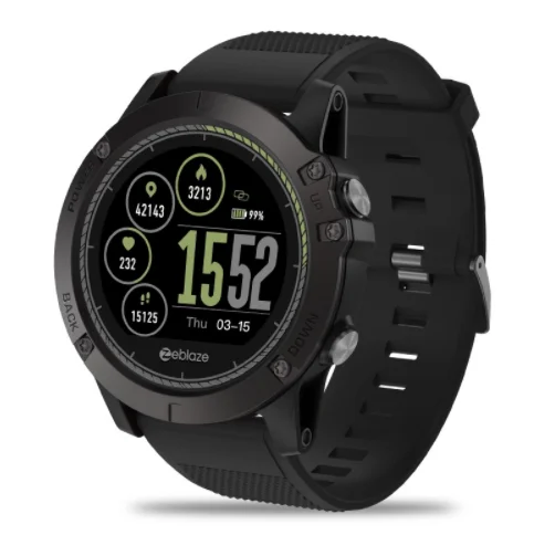 

Original Zeblaze VIBE 3 HR Smart watch Sports Smartwatch BT IP67 Waterproof Heart Rate Monitor Blood Pressure Functions