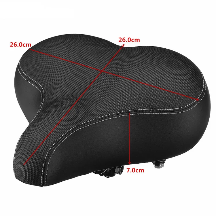 bikeroo oversize comfortable bike saddle