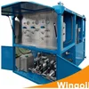 high pressure automatic mobile high flow hydraulic power unit hydrostatic pressure testing pump equipment with water tank