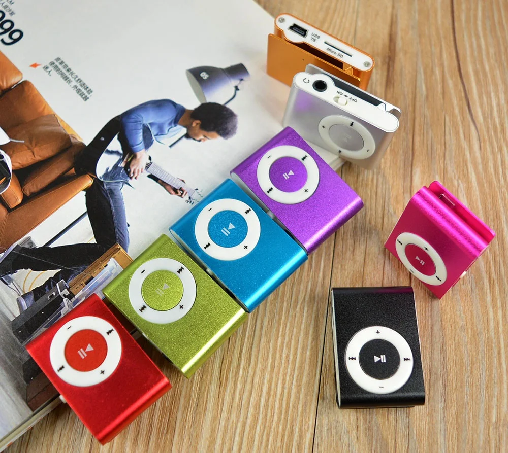 

China best prices portable Mini Clip Players Sport Music MP3 Player support tf card