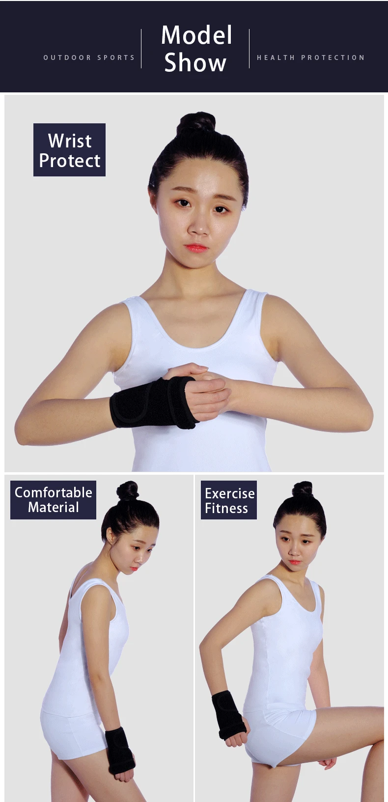 Sprain Orthopedic Wrist Support Brace Supplied By Manufacturer