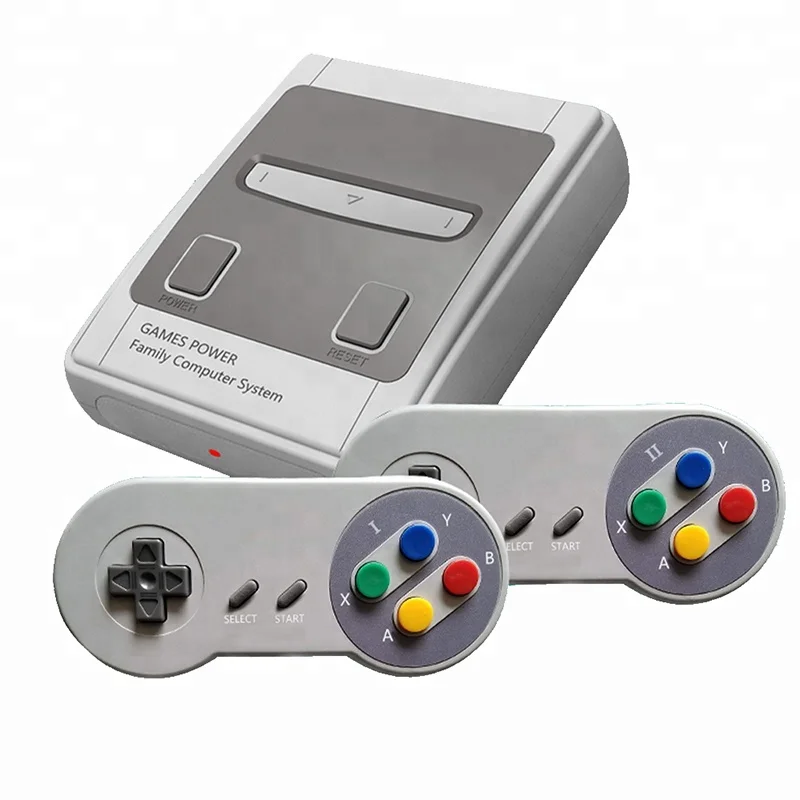 

Factory Directly Sale Wireless JY02 Innovative Design 8 Bit 2.4G Wireless Controller With 557 Games Video Game Console, Grey