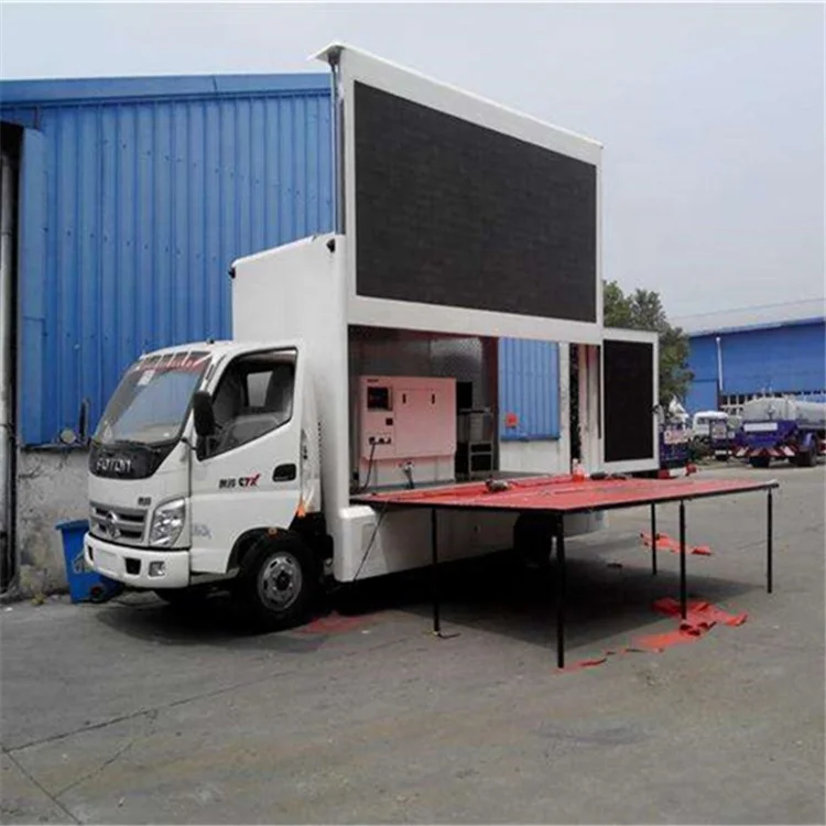 

Mini LED Advertising Van Mobile Stage Truck for Sports Show