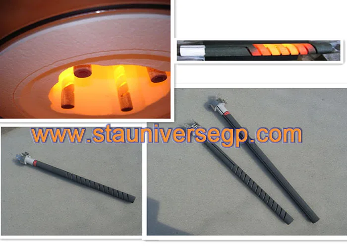 Sta Double Spiral Sic Heating Element / Silicon Carbide Product Buy