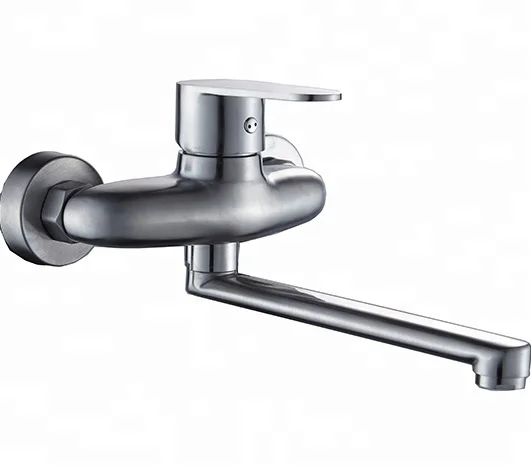 High Quality Stainless Steel Wall Mounted Kitchen Faucet Buy