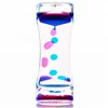 Water Liquid Motion Bubbler Timer Calming Sensory Fidget and Relaxation Desk Toy Therapeutic Focus Game for Kids