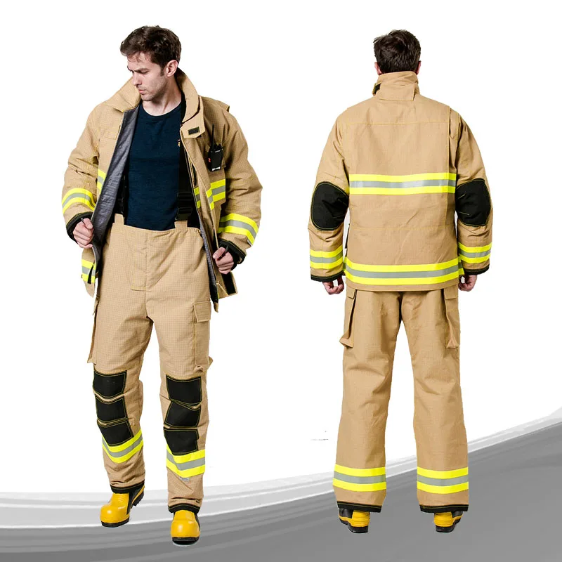 Nfpa1971 Bunker Gear Firefighter Apparel Firefighting Clothing - Buy ...