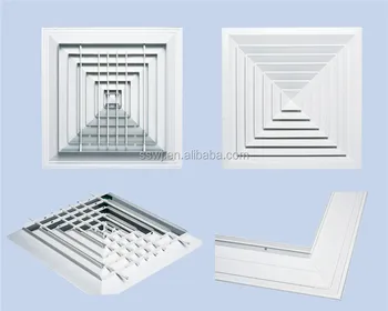 Aluminum Air Diffuser Air Grille Cover Ventilation System Buy Square Air Diffuser Chinese Golden Supplier Adjustable Air Diffuser Square Ceiling Air