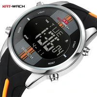 

KAT-WACH KT716 Men Digital Watches Waterproof Sport Silicone Wristwatch LED Back Light Luxury Swim Diver Outdoor Watch