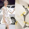 Summer thinner woven polyester jacquard brocade skirt fabric