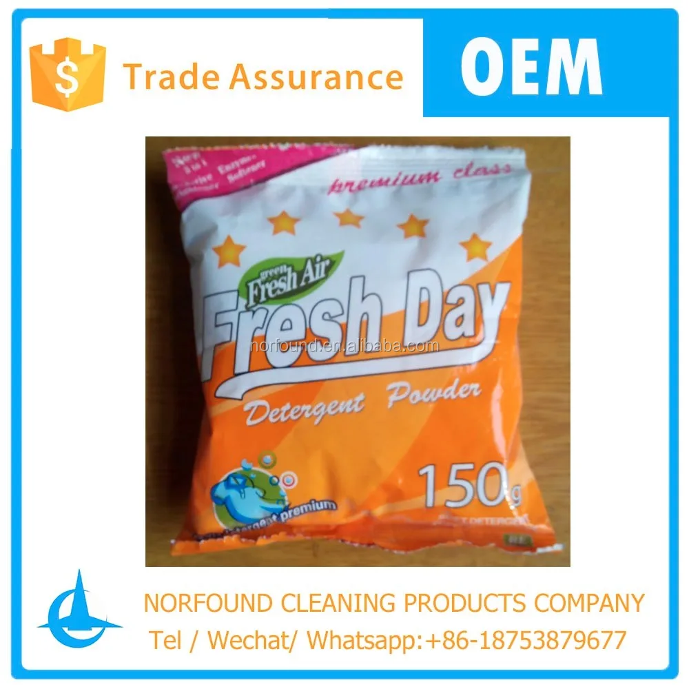 Washing Powder Detergent Powder In Bulk Packing Customized Packing