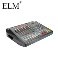 

8 Channel professional sound audio power mixer usb interface controller