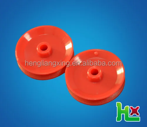 small plastic pulley wheels