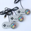 2017 Classic Retro USB Game Controller for Nitendo SNES support Windows PC/MAC/Android TV BOX In Grey &Purple