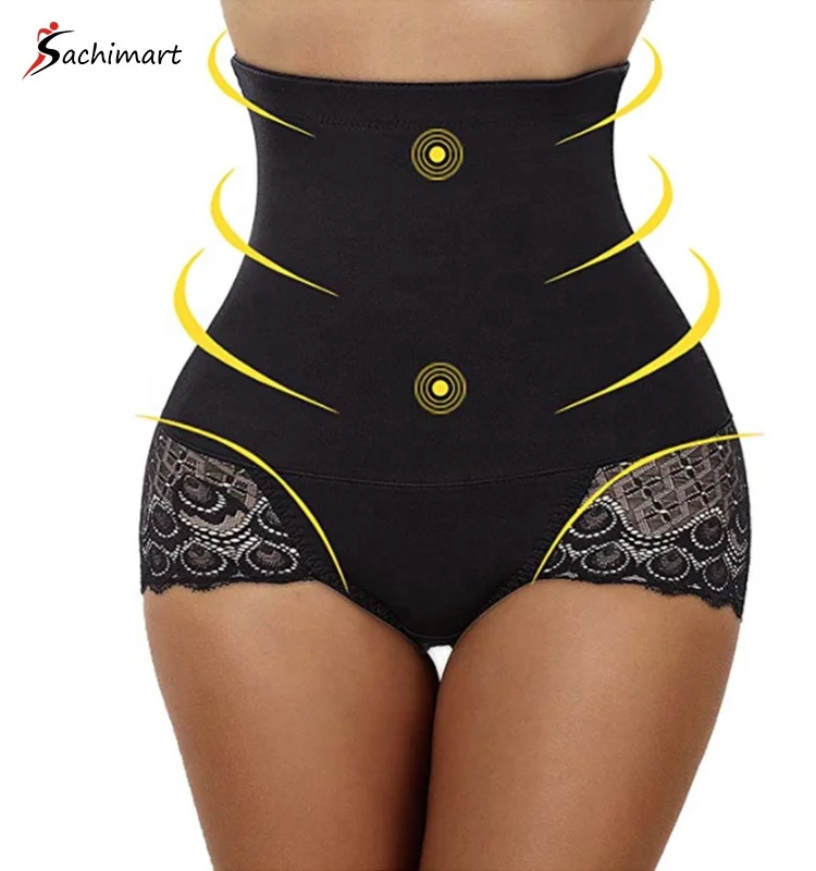 

Sachimart Wholesale Women Exercise Body Shaper Tummy Waist Control Trainer Hip Butt Lifter Panty, Black,blue;yellow;red