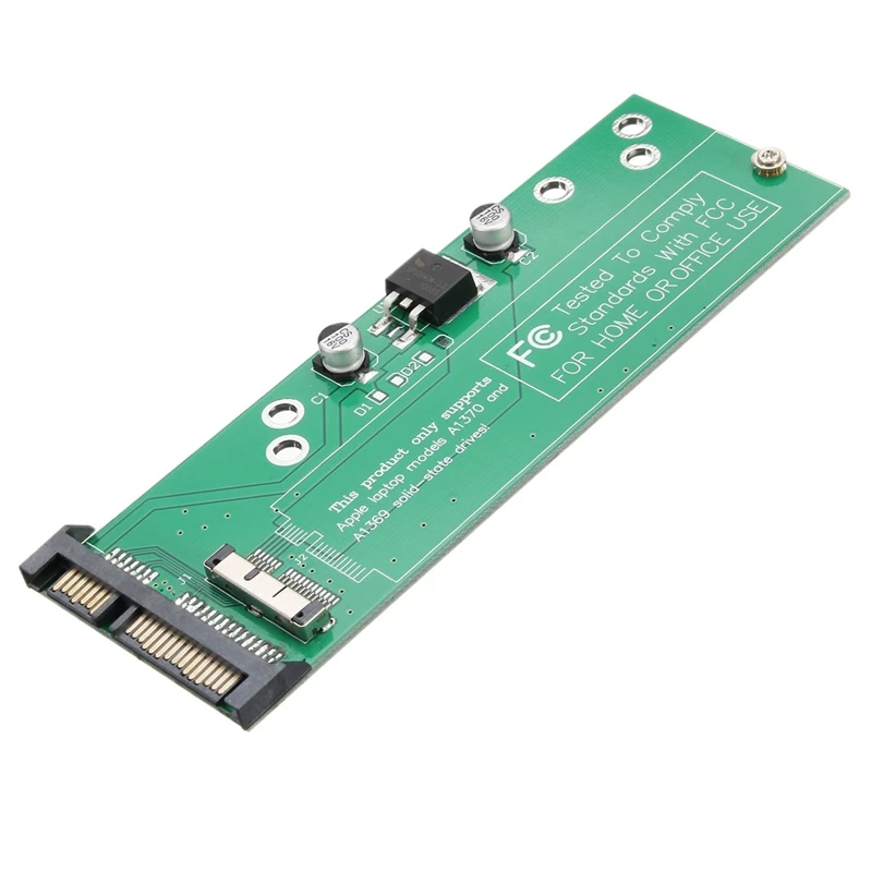 18 Pin 12+6 Pin To 2.5 SATA 22 Pin SSD Adapter Converter Card Hard Disk Drive Adapter Card For Apple For MacBook Air 2010 2011