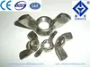 wing nut DIN315 stainless steel plate fastener screws bolt threaded insert m6 m4